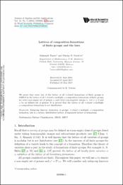 LATTICES OF COMPOSITION FORMATIONS OF FINITE GROUPS AND THE LAWS.pdf.jpg